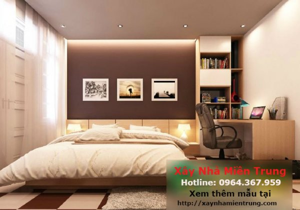 Mẫu Trần Thạch Cao Phòng Ngủ Nhà Chung Cư 01