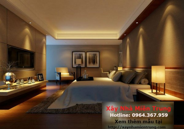 Mẫu Trần Thạch Cao Phòng Ngủ Nhà Chung Cư 03