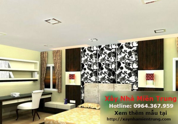 Mẫu Trần Thạch Cao Phòng Ngủ Nhà Chung Cư 04