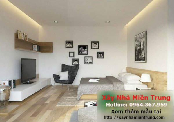 Mẫu Trần Thạch Cao Phòng Ngủ Nhà Chung Cư 05