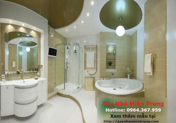 Mẫu Trần Thạch Cao Phòng Tắm, Nhà Vệ Sinh 01