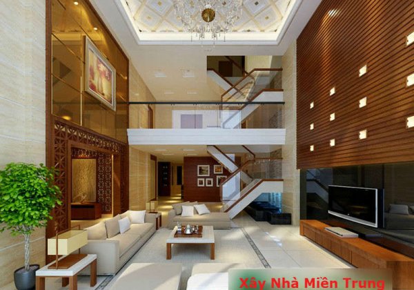 Mẫu Trần Thạch Cao Phòng Khách Nhà Ống Nhà Phố 01