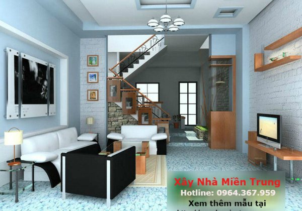 Mẫu Trần Thạch Cao Phòng Khách Nhà Ống Nhà Phố 04