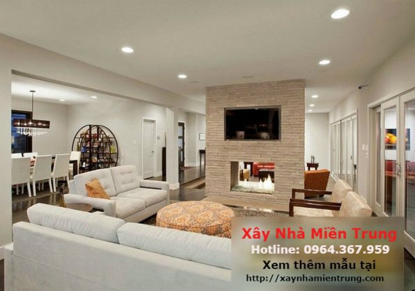 Mẫu Trần Thạch Cao Phòng Khách Nhà Ống Nhà Phố 06