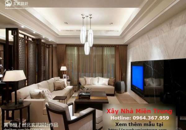 Mẫu Trần Thạch Cao Phòng Khách Nhà Ống Nhà Phố 12