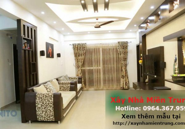 Mẫu Trần Thạch Cao Phòng Khách Nhà Ống Nhà Phố 13