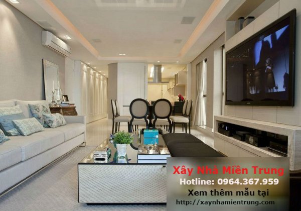Mẫu Trần Thạch Cao Phòng Khách Nhà Ống Nhà Phố 19