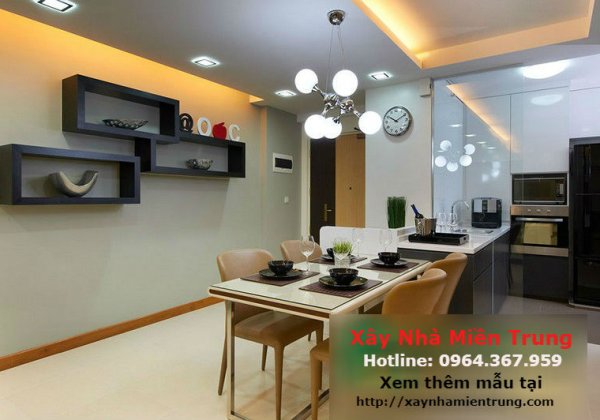 Mẫu Trần Thạch Cao Phòng Bếp 12