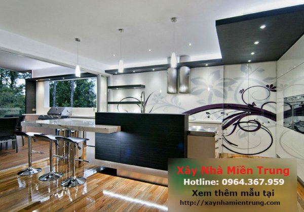 Mẫu Trần Thạch Cao Phòng Bếp 15