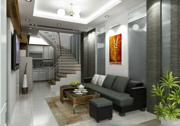 Mẫu Trần Thạch Cao Phòng Khách Nhà Ống Nhà Phố 20