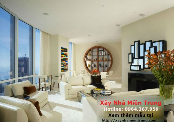 Mẫu Trần Thạch Cao Phòng Khách Nhà Chung Cư 05