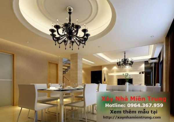 Mẫu Trần Thạch Cao Phòng Khách Nhà Chung Cư 14