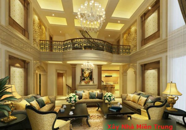 Mẫu Trần Thạch Cao Phòng Khách Nhà Biệt Thự 20