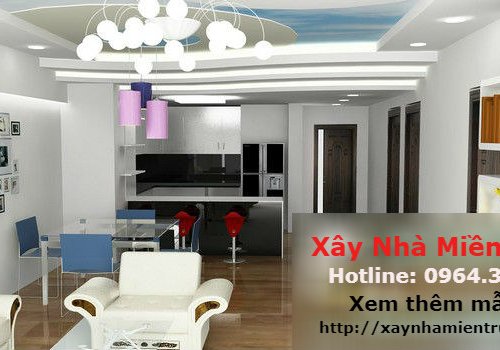 Mẫu Trần Thạch Cao Phòng Khách Nhà Chung Cư 21