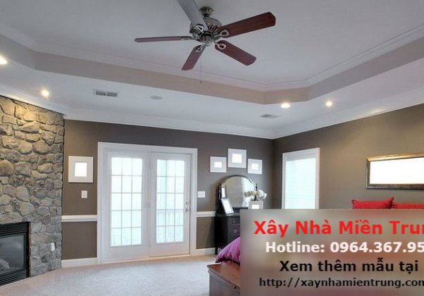 Mẫu Trần Thạch Cao Phòng Ngủ Nhà Biệt Thự 11