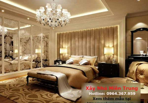 Mẫu Trần Thạch Cao Phòng Ngủ Nhà Biệt Thự 12