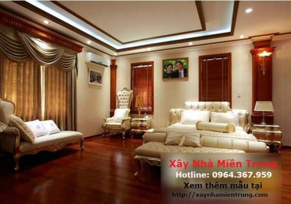 Mẫu Trần Thạch Cao Phòng Ngủ Nhà Biệt Thự 05
