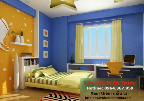 Mẫu Trần Thạch Cao Phòng Ngủ Cho Trẻ Em 04