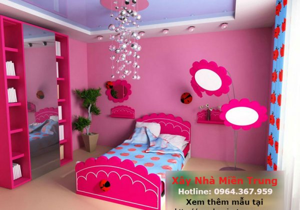 Mẫu Trần Thạch Cao Phòng Ngủ Cho Trẻ Em 05