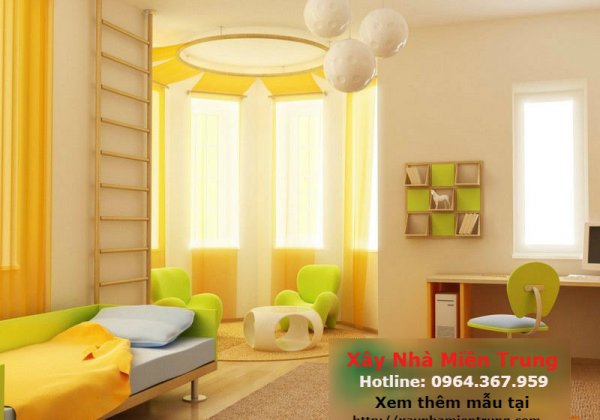 Mẫu Trần Thạch Cao Phòng Ngủ Cho Trẻ Em 10