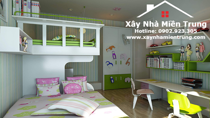 Thi Công Nội Thất Phòng Trẻ Em